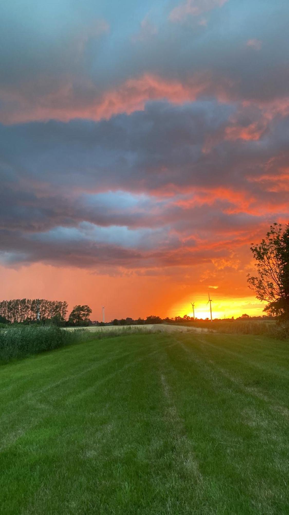 Altes Pastorenhus - Land Und Meer Osterbruch Buitenkant foto